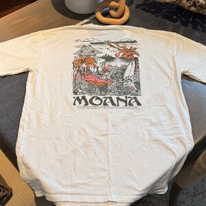 Moana Graphic Tee in Cream